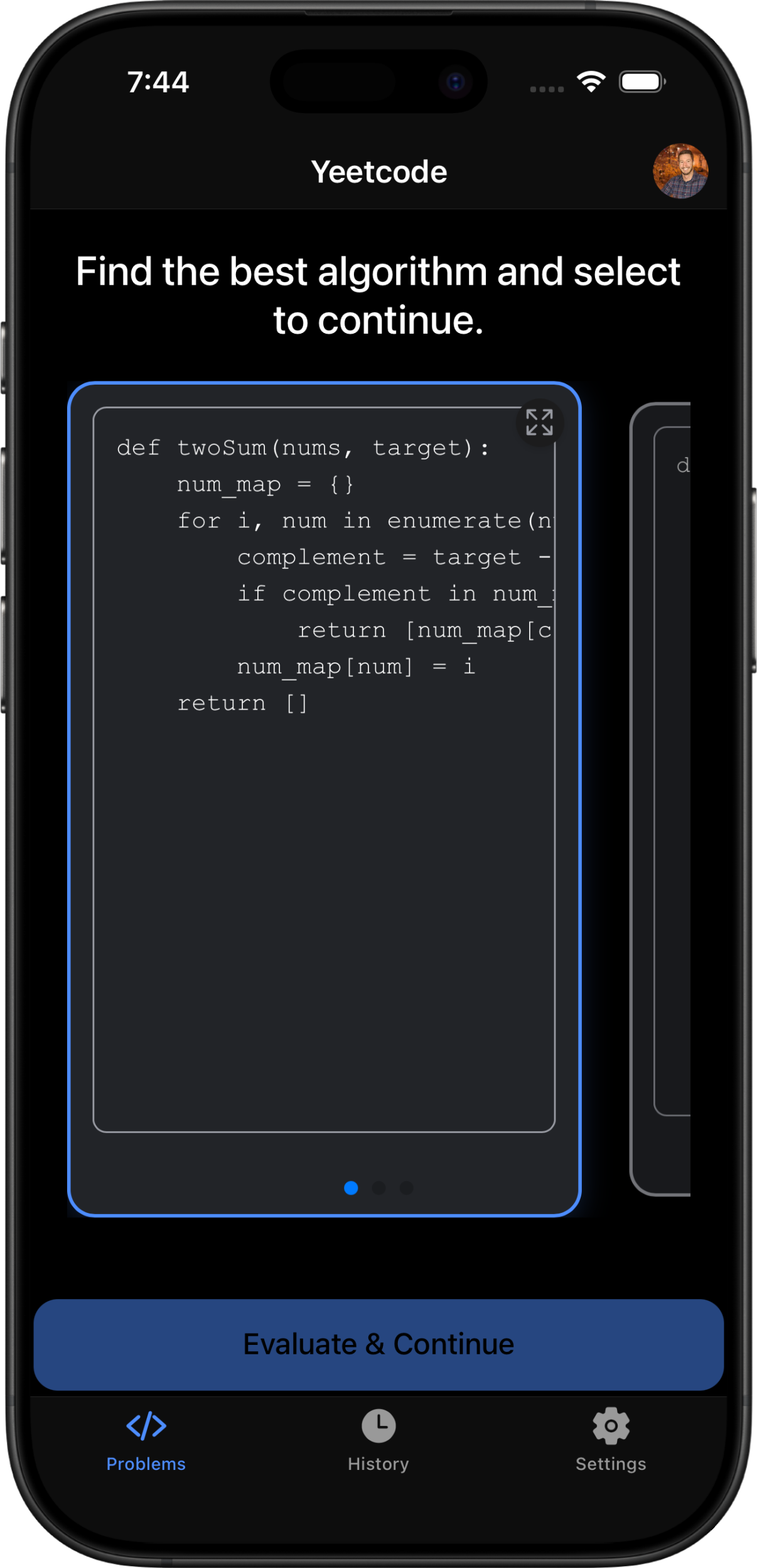 Step 2: Algorithm - Learning the solution method